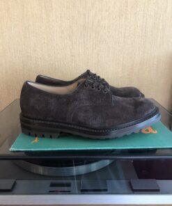 Derby Daniel Charcoal Coarse Suede Trampling - immagine 4