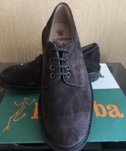 Derby Daniel Charcoal Coarse Suede Trampling - immagine 3