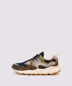 Yamano 3 Man Suede/Nylon Dark Grey-Brown