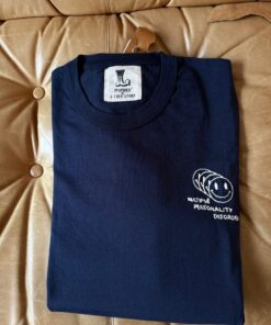 T-Shirt Smile Navy Blue