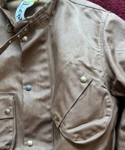 Alternative view of Giubbotto Moto Uomo Tabacco