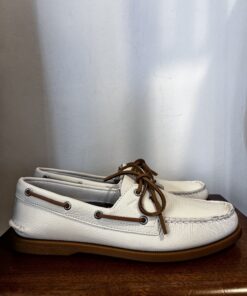 Mocassino da Barca White