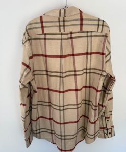 Alternative view of Camicia Polis Tartan Beige