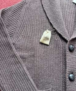 Cardigan Renegade Steve MQueen 1968 Cioccolato - immagine 3