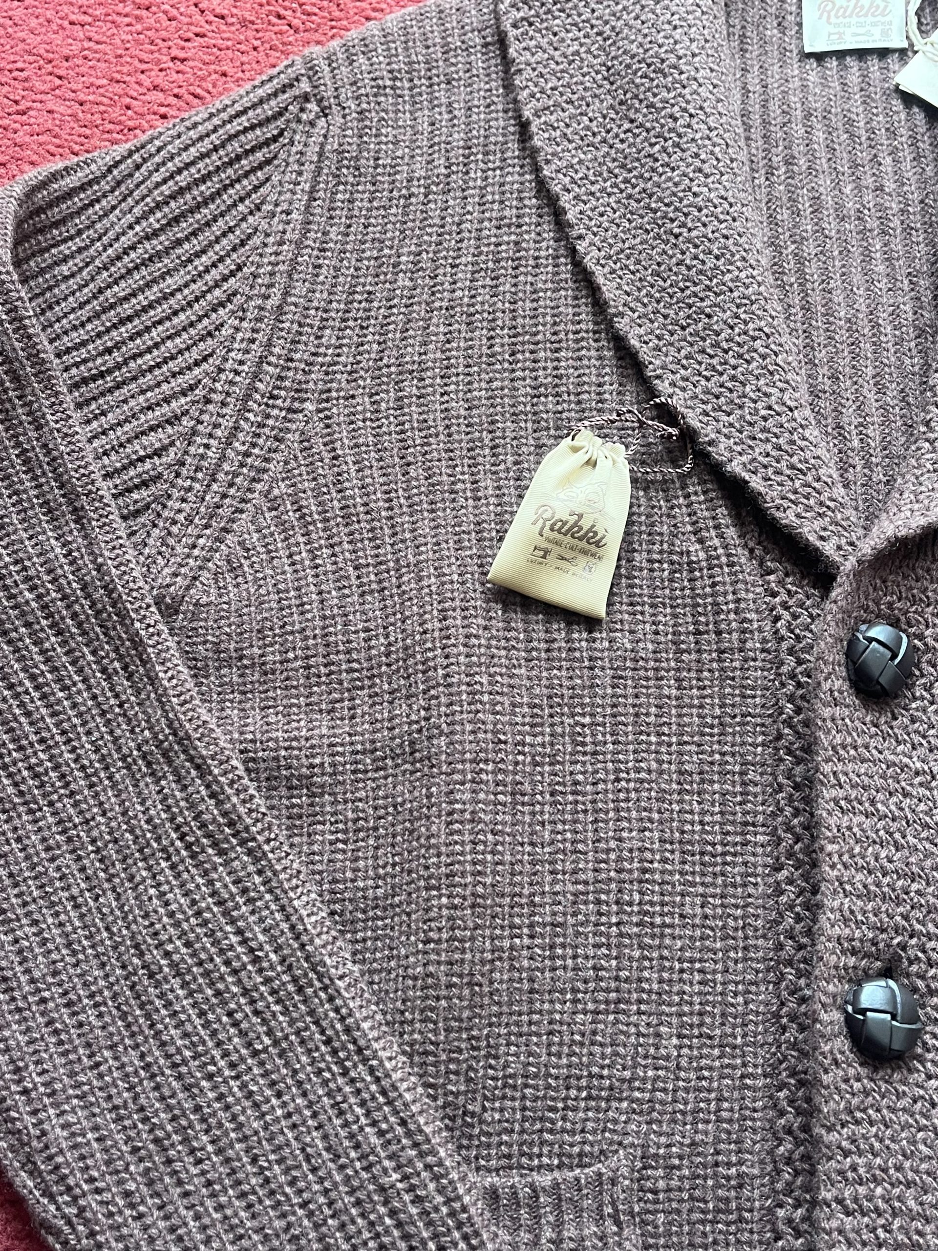 Cardigan Renegade Steve MQueen 1968 Cioccolato - immagine 3