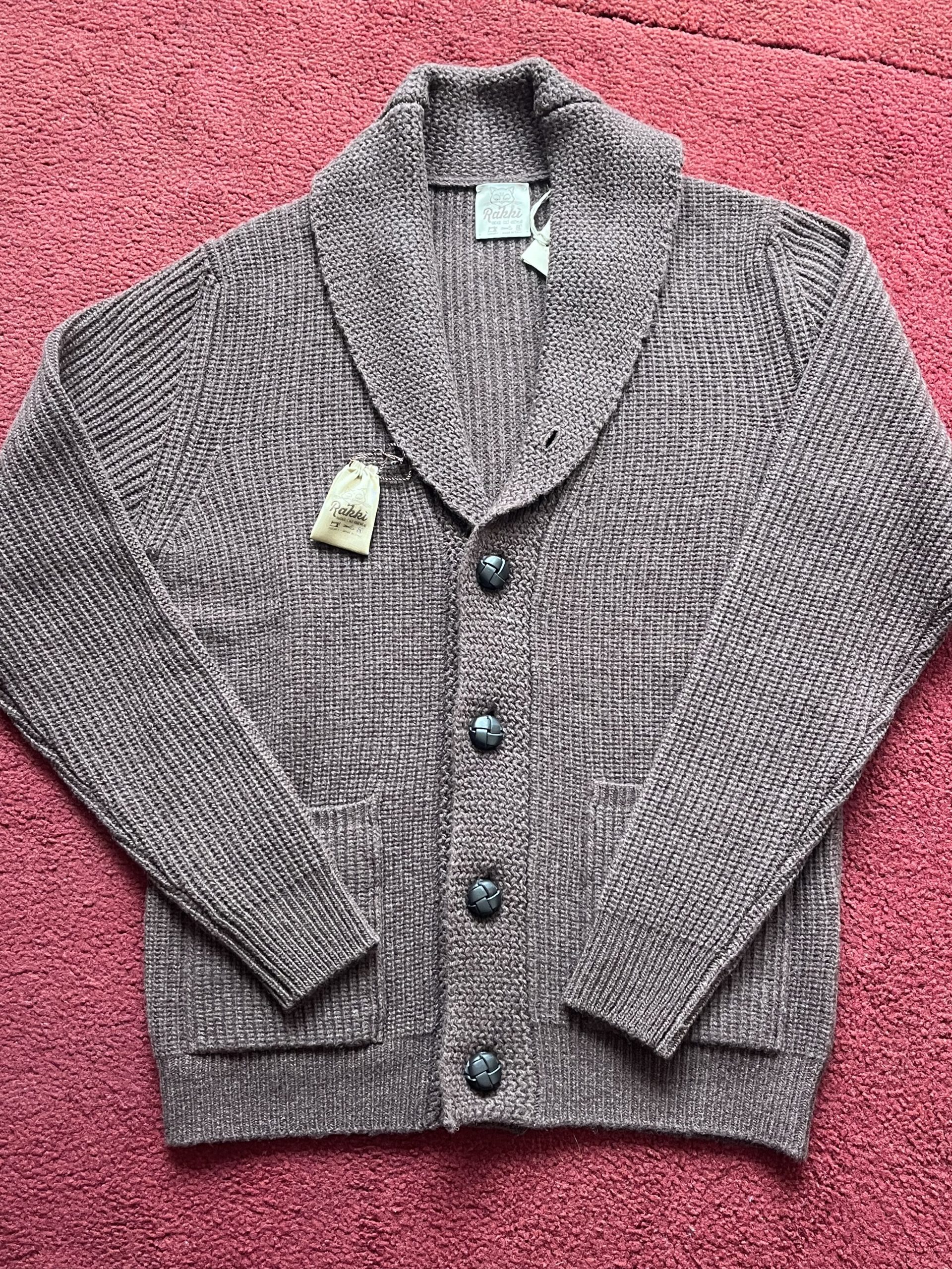 Cardigan Renegade Steve MQueen 1968 Cioccolato - immagine 2